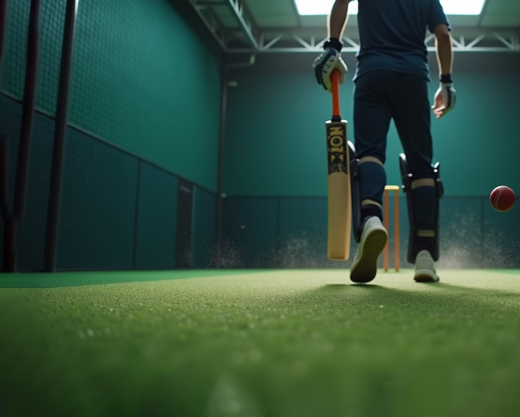 Cricket Practice Background